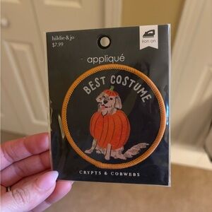 Dog Pumpkin Costume Patch
